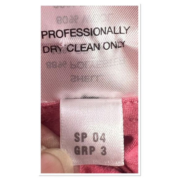 St John Sport Jacket Pink Full Zip Marie Gray Faux Suede Bomber Lined Sz S - Picture 8 of 9